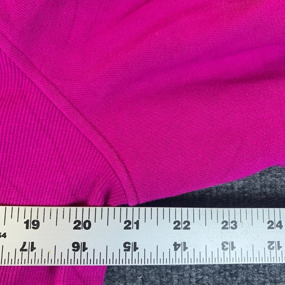 Lululemon Scuba Oversized Sweatshirt Womens XS/S Sonic Pink Funnel Neck Half Zip